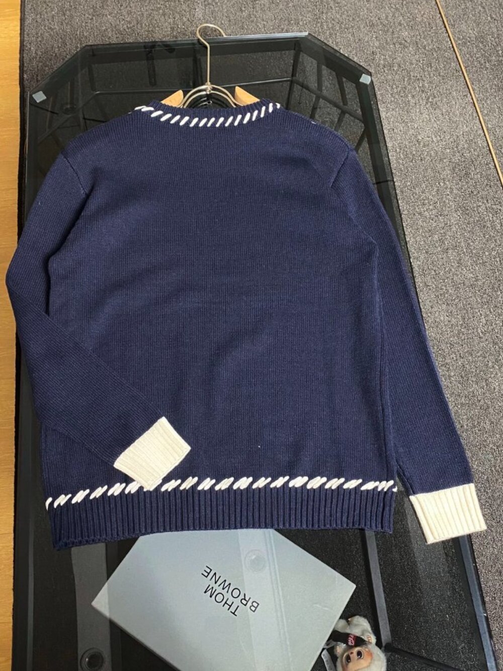 Ami Paris Heart Logo Crewneck Sweater - Picture 2 of 6